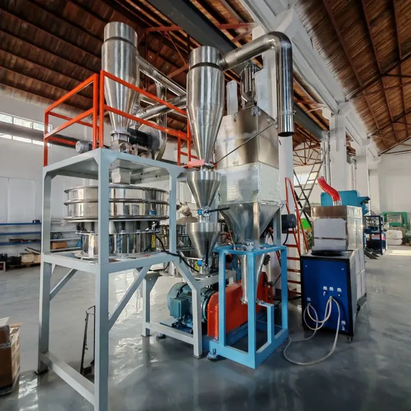 Liquid Nitrogen Plastic Cryogenic Grinding Machine, Originating From a Factory, Along With Other Manufacturers of Industrial Machinery and Equipment. photo-3