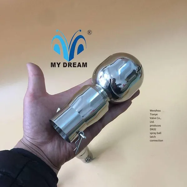 Sanitary Plug - Type Rotating Cleaning Ball and Tank Washer for Pharmaceutical Equipment Made of Stainless Steel Sus316l Material photo-2