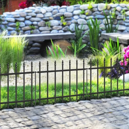 Customizable Wrought Iron Fence Panels for Outdoor Garden With Anti-Rust Coating photo-4