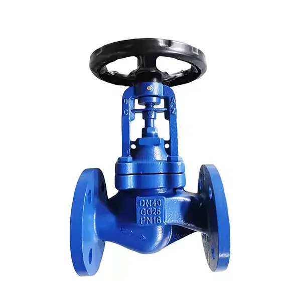 ANSI DIN Bellow Sealed Globe Valve Carbon Ductile Iron WCB Stainless Steel High-Temperature/Pressure Leak Prevention photo-3