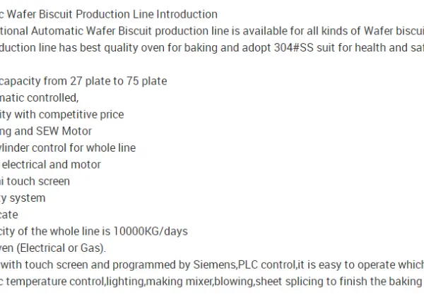 Soft Waffle Production Line Automatic Soft Waffle Machine photo-4