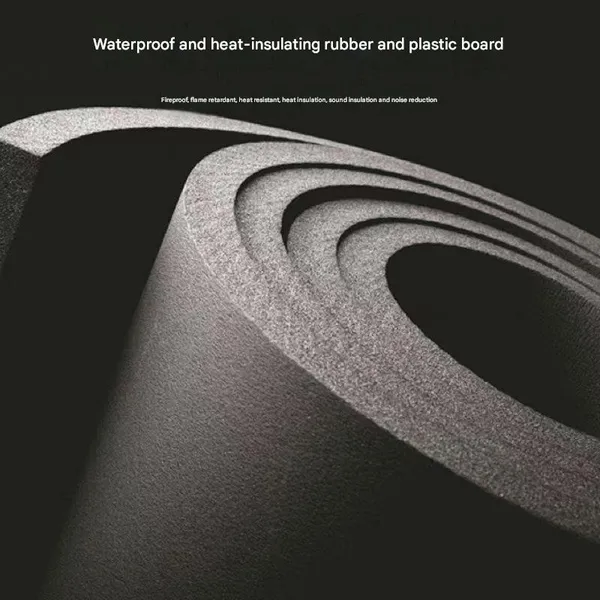 High-Density Rubber Foam Insulation Board Manufacturer for Thermal Insulation