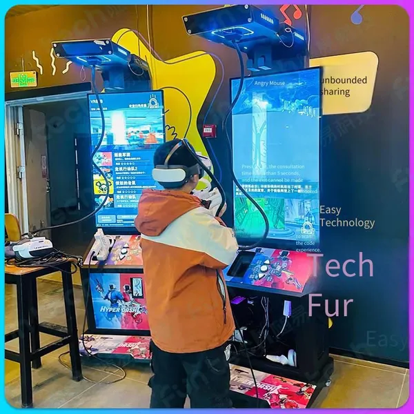 Immersive Shooting Simulation vr Game Machine With Somatosensory for Scenic Area Shopping Malls, an All - in - One Box Gunfight Entertainment Device for Arcades photo-4