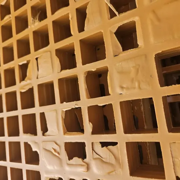 Granite Quarry FRP Grating Dust Abrasion Resistant Anti Slip Stone Processing Walkway Panel