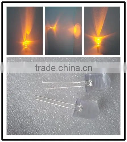 Transparent 10mm Yellow Round Led Light photo-4