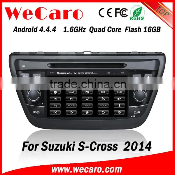Wecaro WC-SU7058 7" Android 4.4.4 WIFI 3G Touch Screen Car Dvd Player for Suzuki s- Cross Car Radio Gps 2014 photo-2
