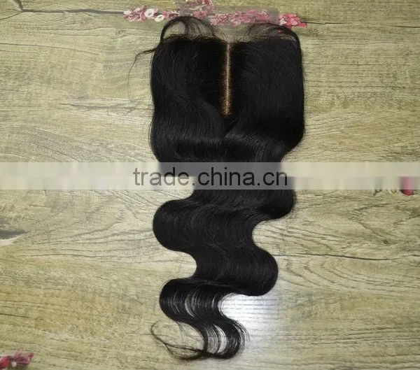 2016 New Sale Free Shipping Body Wave 100%peruvian Virgin Hair Lace Closure photo-6