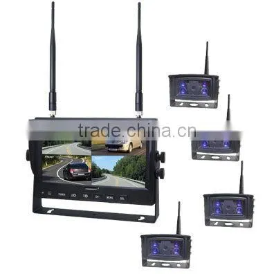 Nightvision Video Camera Kit with 7 Inch Wireless Monitor and Wireless Camera