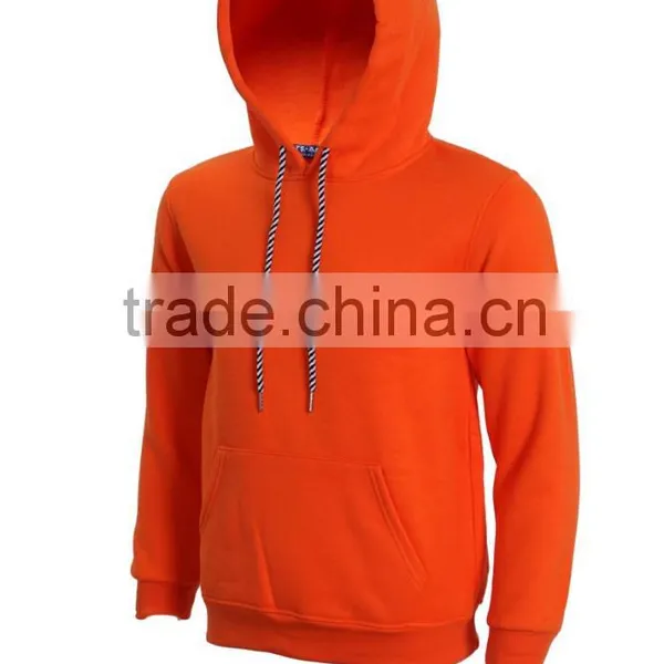 OEM Classic Fleece Terry Mens Pollover Hoodies photo-5