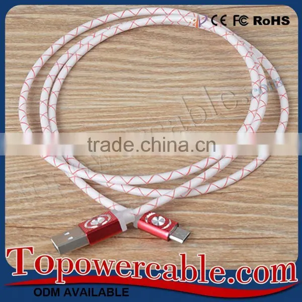 Led Light Phone Usb Cable Data Cable Usb Fast Charging Cable For Samusng S7 photo-5