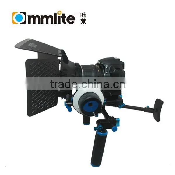 Commlite Video Camera System Kit Video Rig + Follow Focus + Matte Box photo-3