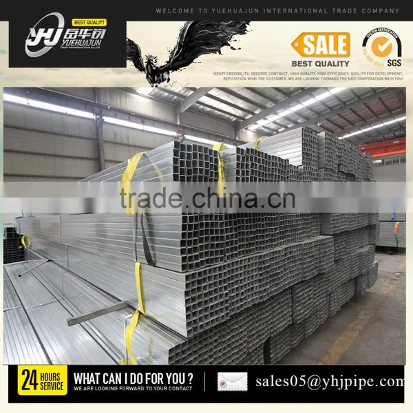 Best Quality for Square Pipe,square Steel Pipe,on Sale Galvanized Square Pipe photo-6