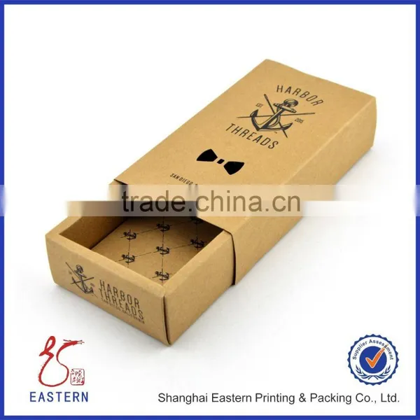 Kraft Paper Bow Tie Box Wholesale/Bow Tie Packaging Quality Choice photo-5