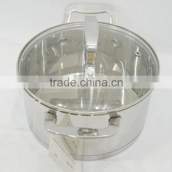 Surgical Stainless Steel Pot Induction Available Wire Handle Cooking Pot photo-2