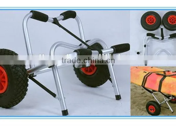 Kayak Trolley and Heavyweight Inflatable Roof Rack - Kayaks Canoes Lugage photo-4