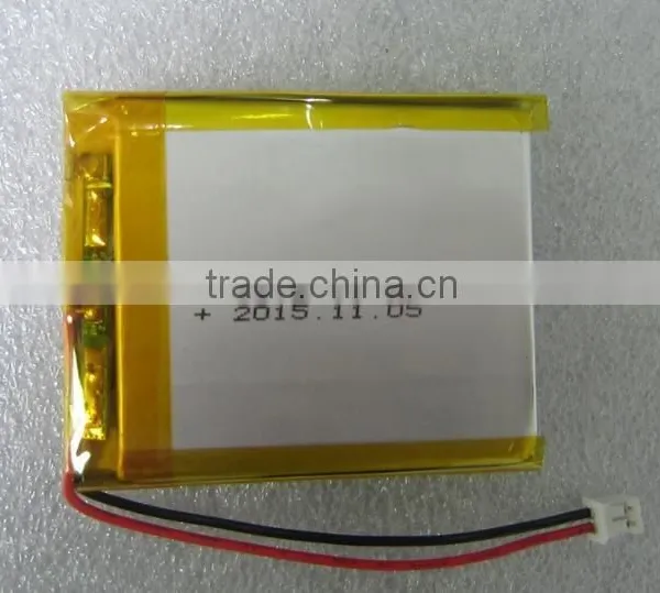 Rechargeable Lithium Ion Polymer Battery 785060 2500mAh 3.7V With PCM and Connector Quality Choice photo-2