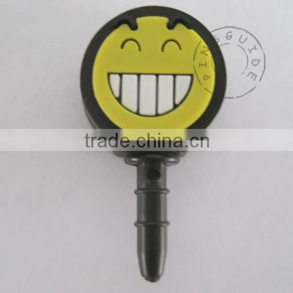 Promotion Gift Premium Present Pvc Phone Decorative Dust Plug