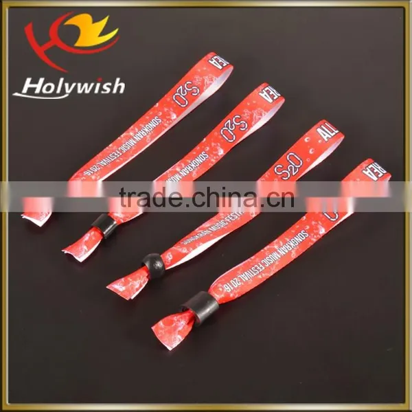 Sublimation Wristbands With Logo Printing for Festival Events