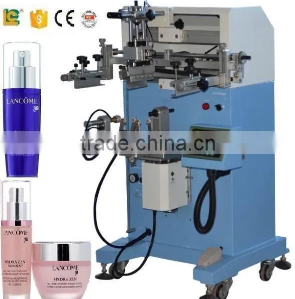 China Glass Bottle Tube Cup Gift Box Silk Screen Printing Machine Price for Sale photo-3