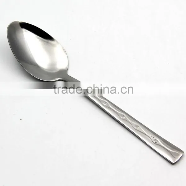 2016 Cheapest & Safe Stainless Steel Spoon for Ice Cream