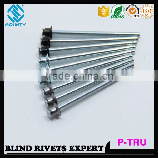 HIGH QUALITY DOUBLE CSK COUNTERSUNK STEEL POP PULL THRU BLIND RIVETS FOR ELECTRONIC COMPONENTS photo-6