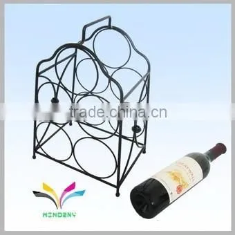 Best Counter Metal Bottle of Red Wine Display Rack photo-2