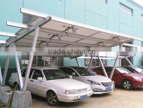 Waterproof Carport Set of the Solar Structural Carport Photovoltaic Stand photo-2