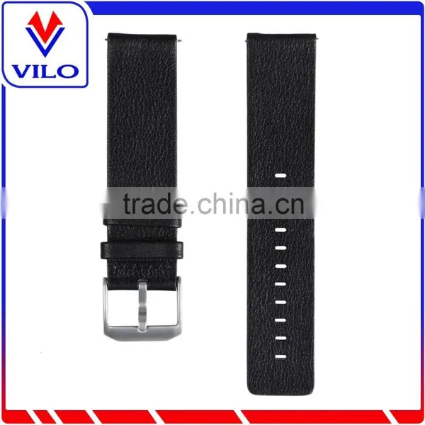 Genuine Leather Replacement Watch Strap Wrist Band+Metal Frame For Fitbit Blaze photo-4