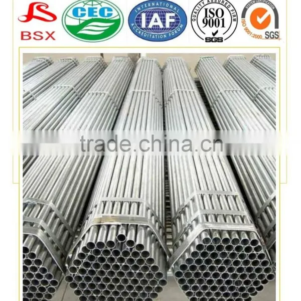 Circular Pipe Hot Dipped Thin Wall Steel Pipe With ISO 9001 at Competitive Price and High Quality photo-2