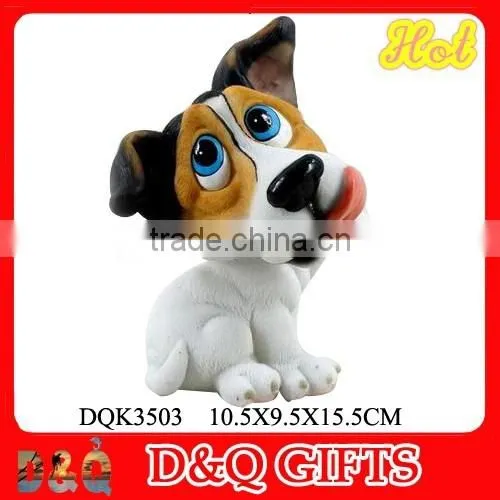 Poly Resin Pet Dog Figurine
