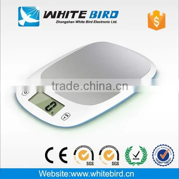 Slim Stainless Steel Platform Electronic Digital Kitchen Scale Quality Choice photo-4