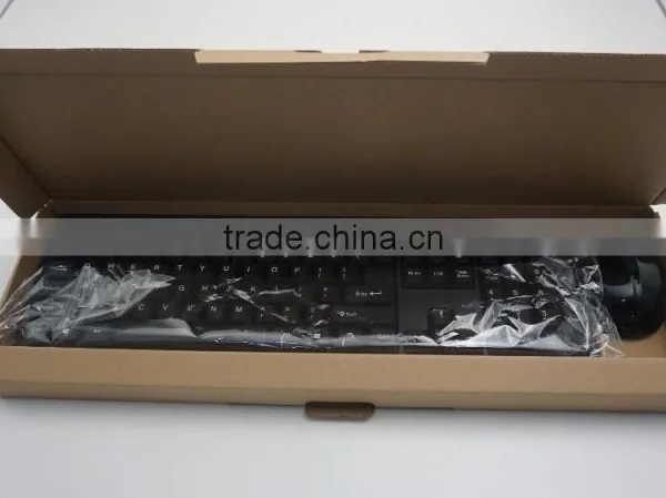 Factory Price 2.4g Black Wireless Mouse and Keyboard Combo photo-3