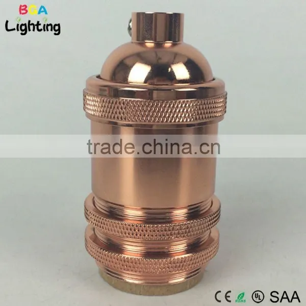 E26 Brass Modern Pendant Lighting Socket for Chandelier photo-3