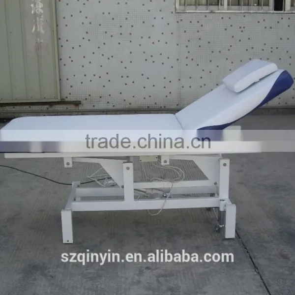 Fashion Beauty Salon PU/PVC Up-down Spa Electric Facial Bed photo-2