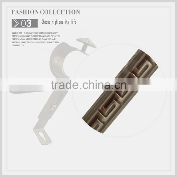Hot Sales in the Middle East Classic Pattern Metal Curtain Rods, Curtain Iron Pipe 28mm Quality Choice photo-3