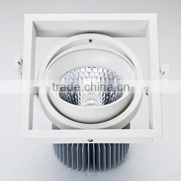 High Quality Aluminum Material,anodic Oxidation Treatmen,trecessed Led Cob Grille Light photo-6