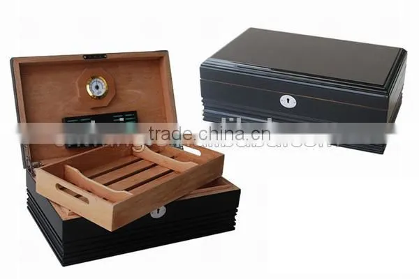 Handmade Electric Spanish Cedar Cigar Humidor for 100 Cigars,humidor Cigar Watch Box photo-4