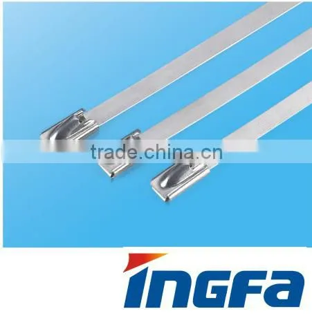 304 Material Metal Cable Tie for Length 150mm to 100mm photo-2