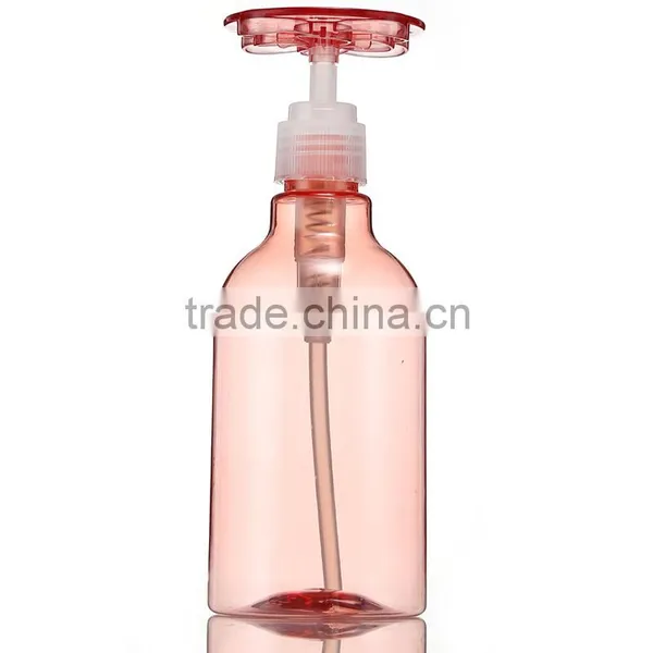 NEW DESIGN 300ml Flower Shaped PET Spray Bottle Press Water Mist Perfume Atomizer Spray Bottle Refillable photo-4