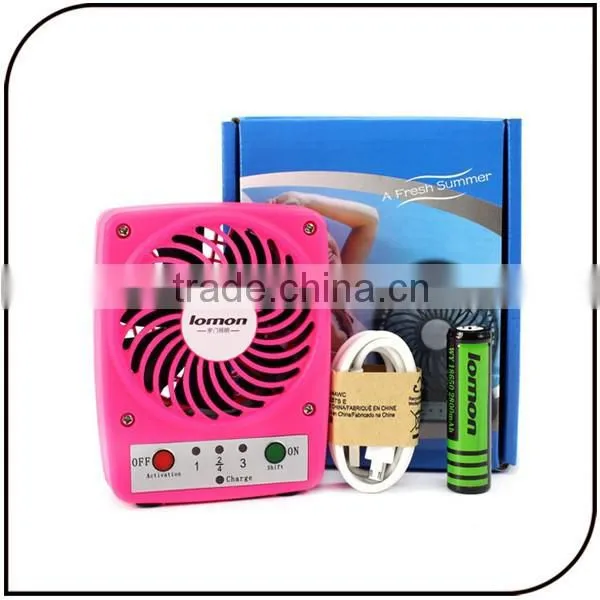 Portable Micro Mini Usb Fan Lithium Battery Operated Mini Electric Fans for Mobile Phone Charging photo-3