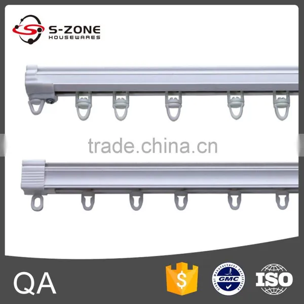 SC06 Cheap Price Curtain Track Straight Plastic Curtain Rail in Hospital photo-3