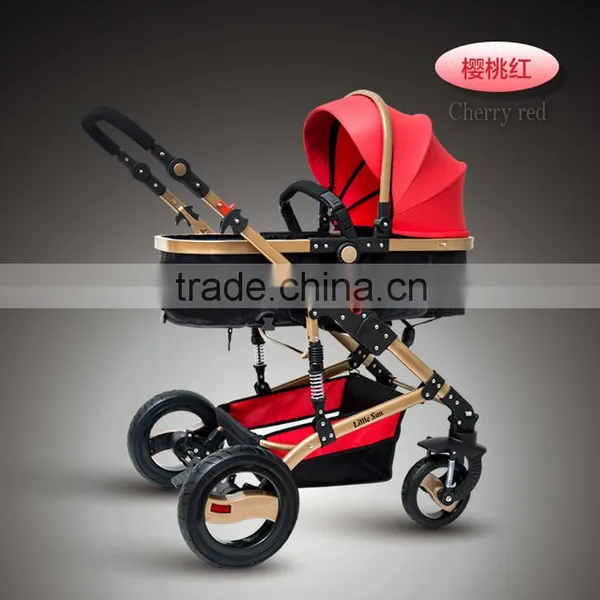 Pram Newborn Carriage Infant Travel Car Foldable Pram Baby Stroller Pushchair photo-4