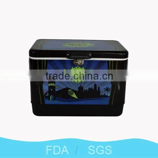 54QT/51L Personal Full Printing Ice Chest Multicolor Cooler Box photo-4