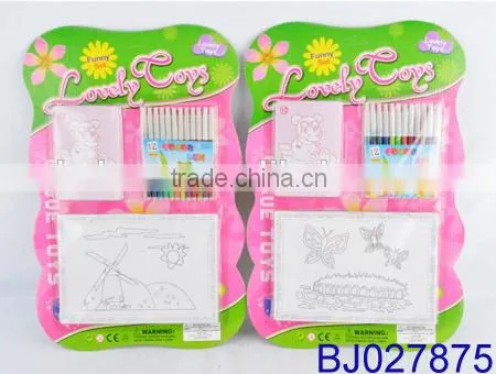 Fashion Kid Toy New Hot Children Diy Painting Drawing Book Kit