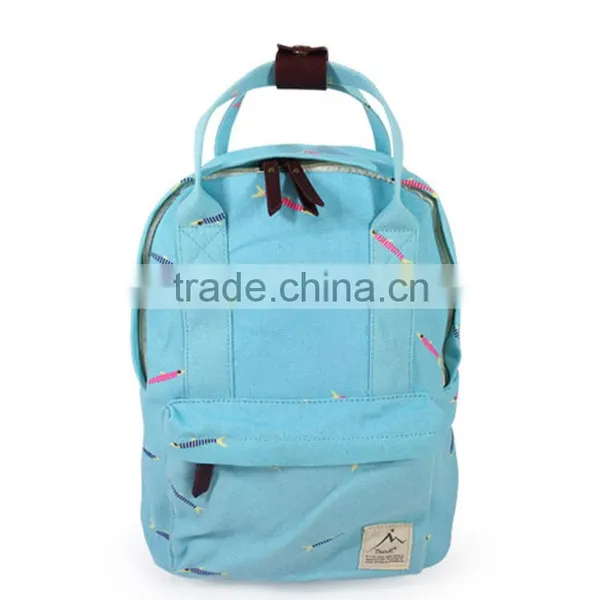 Women's Bags Backpacks Women Fresh Denim Lace Backpack Girls Teenager School Bags Ladies Casual Travel Canvas Backpack