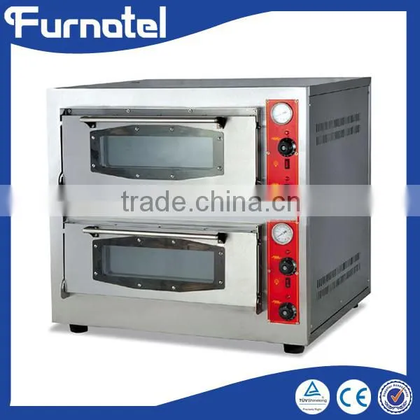 2016 High Efficiency Food & Beverage Machinery Electric Stainless Steel 2 Layers Pizza Oven Quality Choice