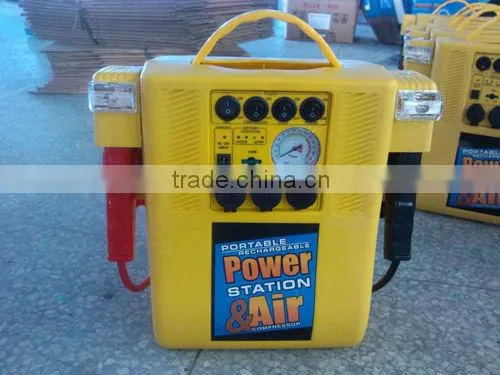 Factory selling 3 in 1 power station/jumpstart with air compressor