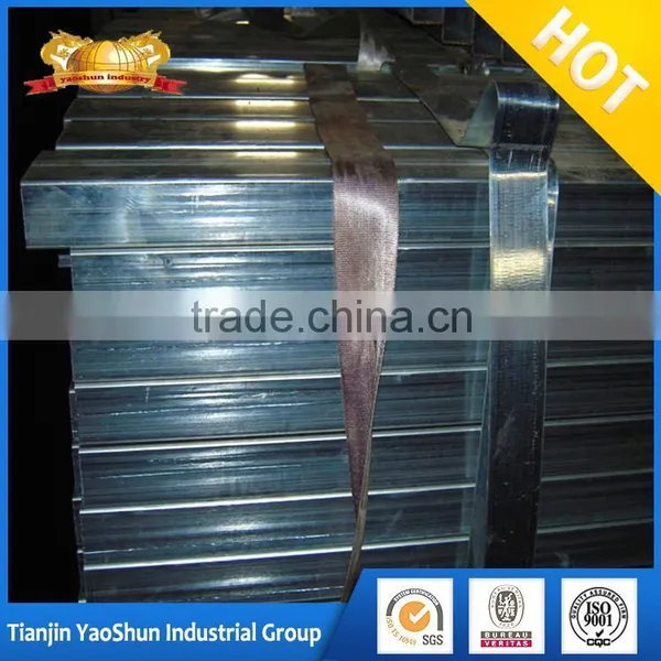 Carbon Production Hot Dip Galvanized Square Steel Pipe photo-2