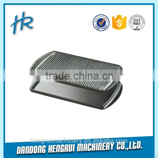 Sand Casting Cast Iron Barbecue Plate Grill Plate Cooking Plate photo-3