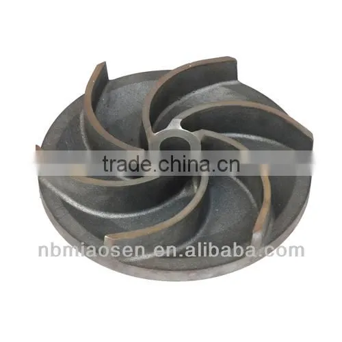sand casting impeller for water pump